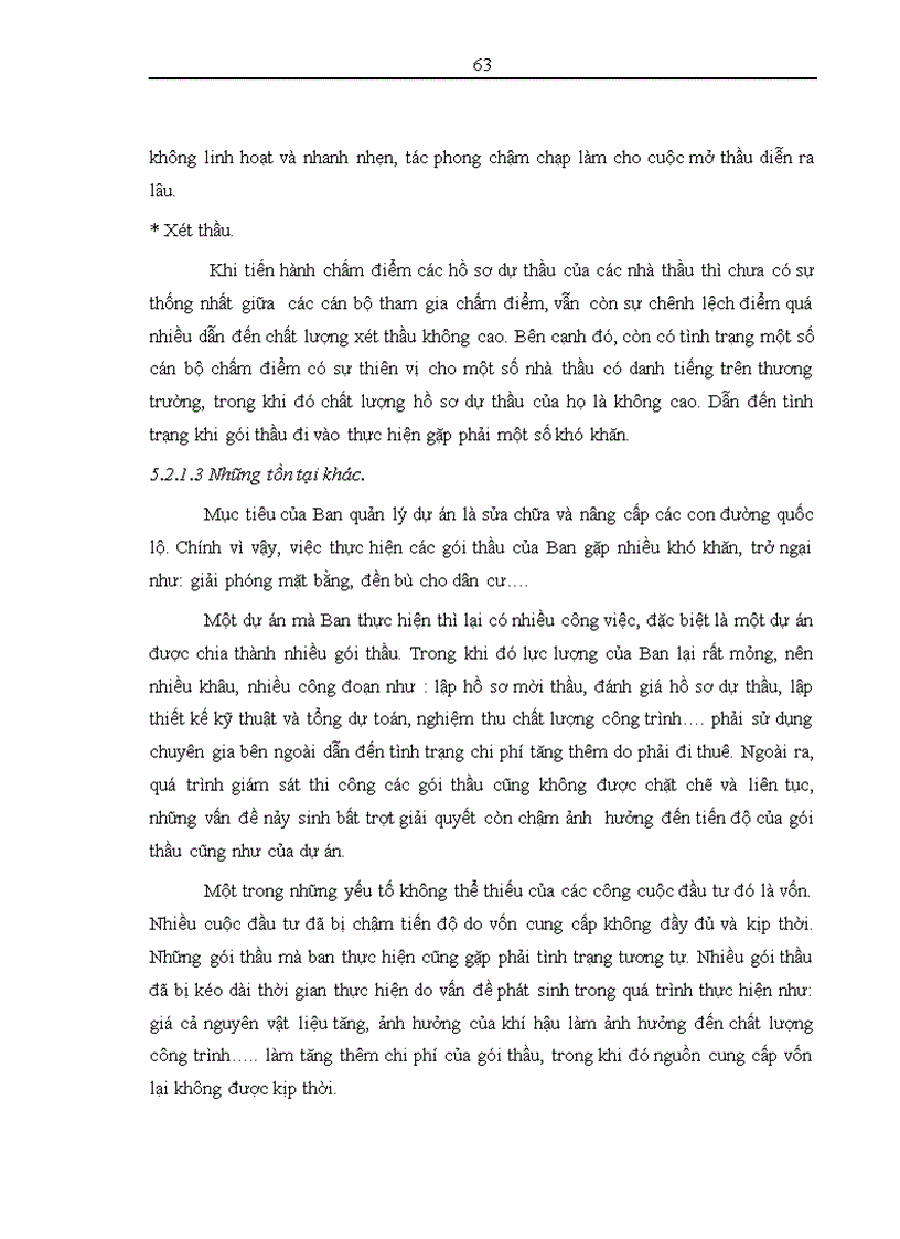 image for page Thực trạng và một số giải pháp nâng cao hiệu quả công tác đấu thầu tại Ban Quản lý dự án 1 Bộ giao thông vận tải 1