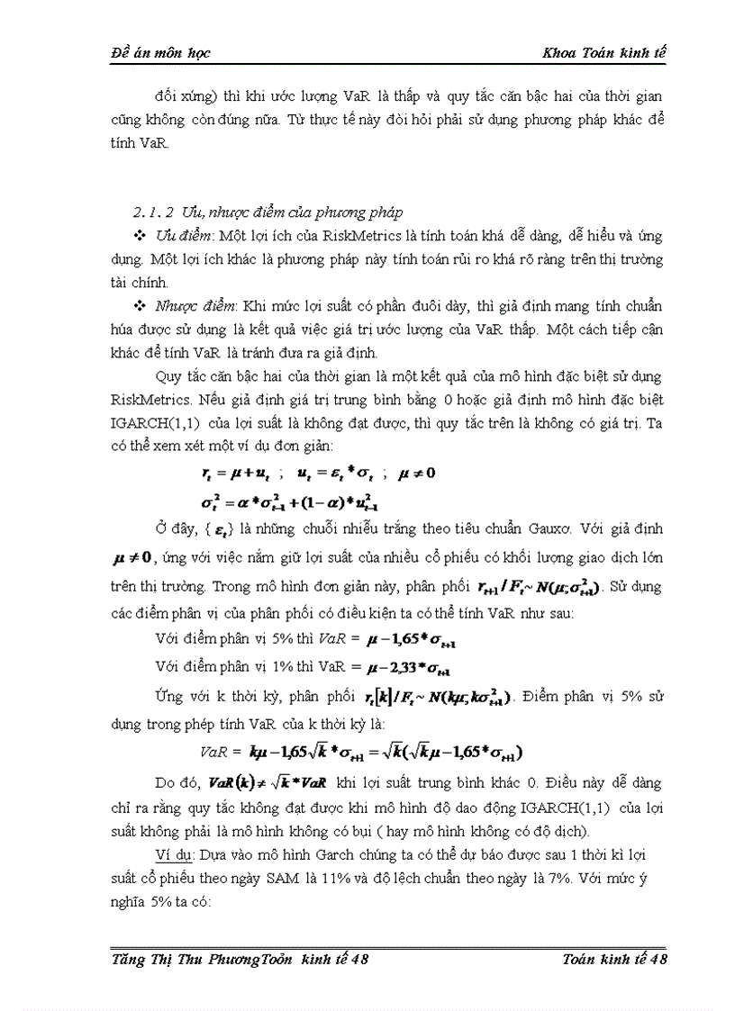 image for page Áp dụng mô hình var vào chuỗi cổ phiếu sam