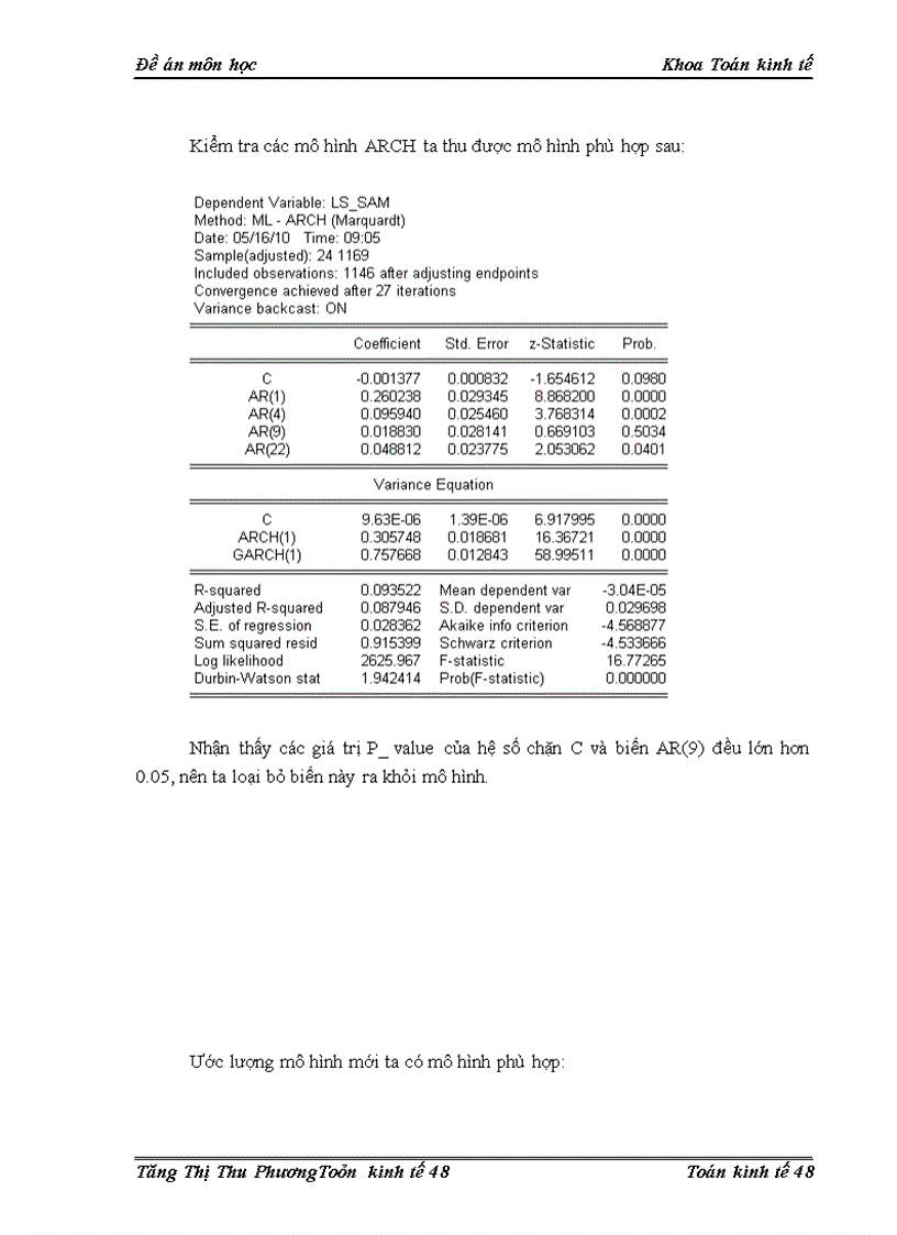image for page Áp dụng mô hình var vào chuỗi cổ phiếu sam