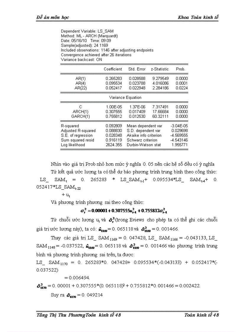 image for page Áp dụng mô hình var vào chuỗi cổ phiếu sam