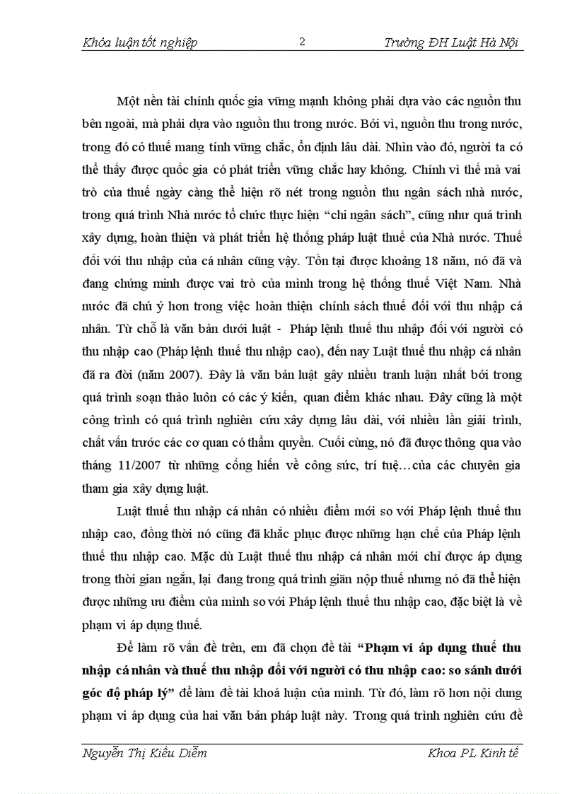 image for page Phạm vi áp dụng thuế thu nhập cá nhân và thuế thu nhập đối với người có thu nhập cao so sánh dưới góc độ pháp lý 1