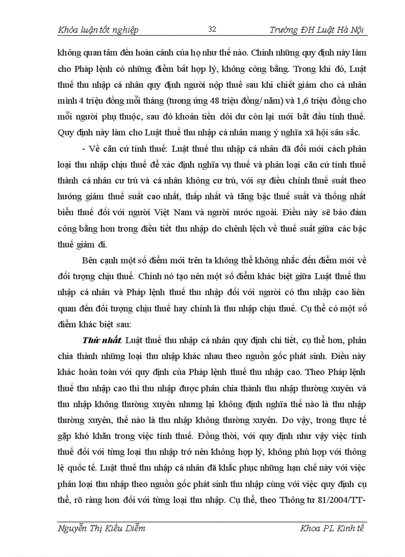 image for page Phạm vi áp dụng thuế thu nhập cá nhân và thuế thu nhập đối với người có thu nhập cao so sánh dưới góc độ pháp lý 1