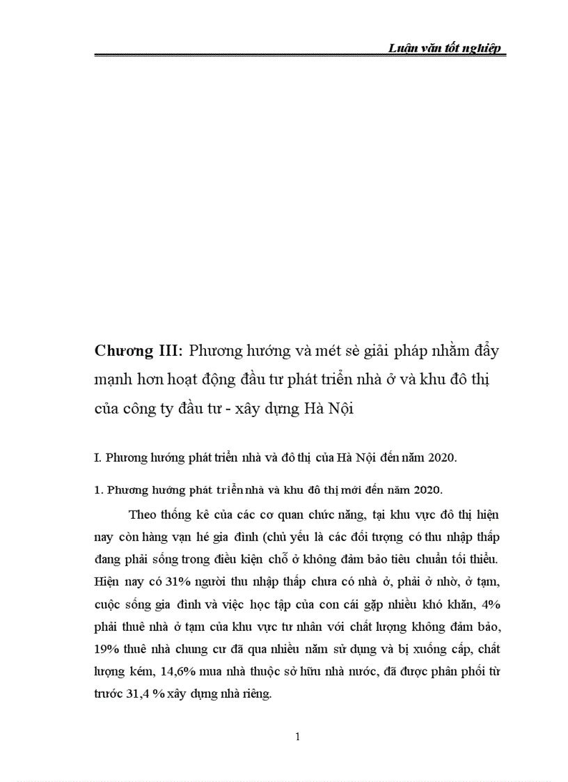 image for page Tình hình đầu tư phát triển nhà ở và khu đô thị mới của Hà Nội của công ty Đầu tư xây dựng Hà Nội Thực trạng và giải pháp 1