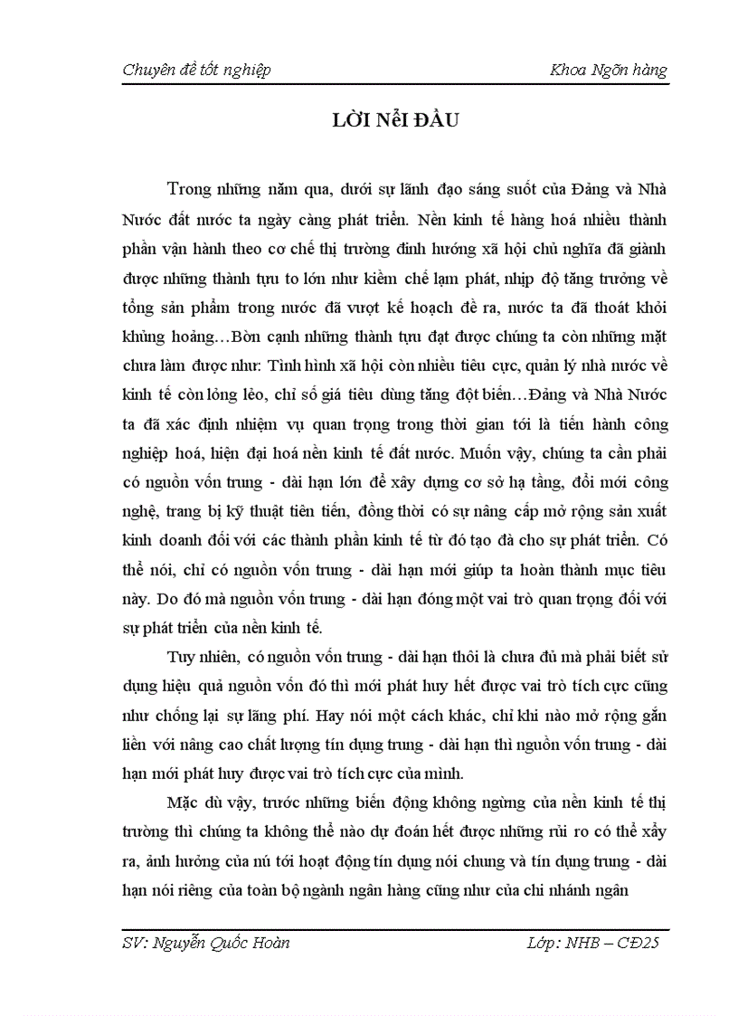 image for page Thực trạng và giải pháp đối với tín dụng trung dài hạn tại chi nhánh Ngân Hàng No PTNT Bắc Hà Nội