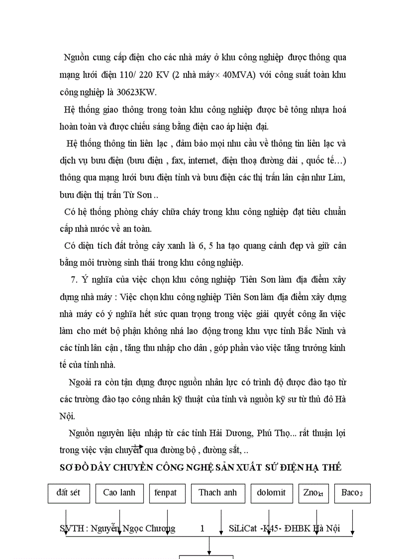 image for page Thiết kế nhà máy sản xuất sứ điện hạ thế năng suất 1000 tấn năm nhiệt độ nung 12800C lò nung con thoi