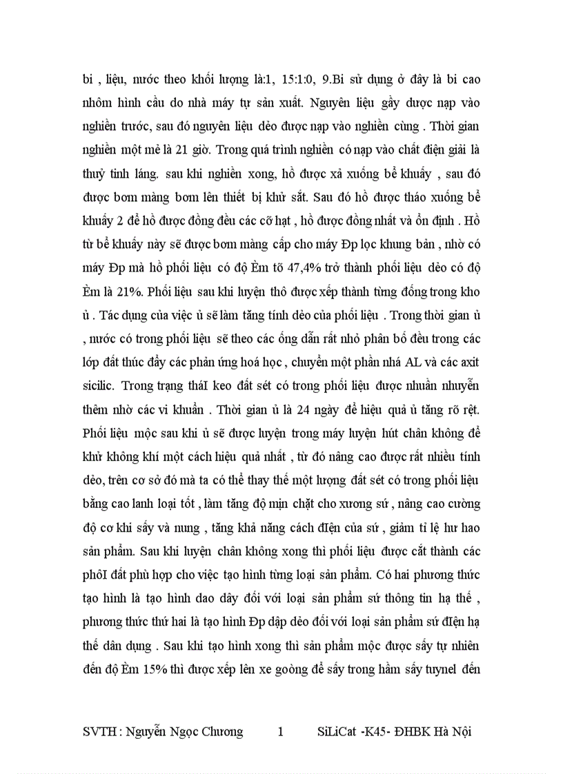 image for page Thiết kế nhà máy sản xuất sứ điện hạ thế năng suất 1000 tấn năm nhiệt độ nung 12800C lò nung con thoi