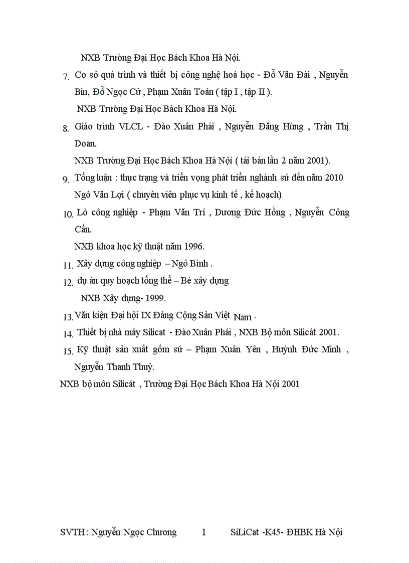 image for page Thiết kế nhà máy sản xuất sứ điện hạ thế năng suất 1000 tấn năm nhiệt độ nung 12800C lò nung con thoi