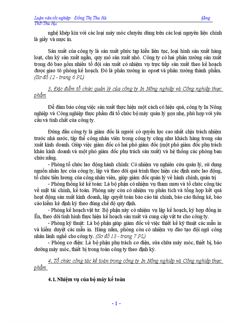 image for page Hạch toán chi phí sản xuất và tính giá thành sản phẩm tại công ty In Nông nghiệp và Công nghiệp thực phẩm 1