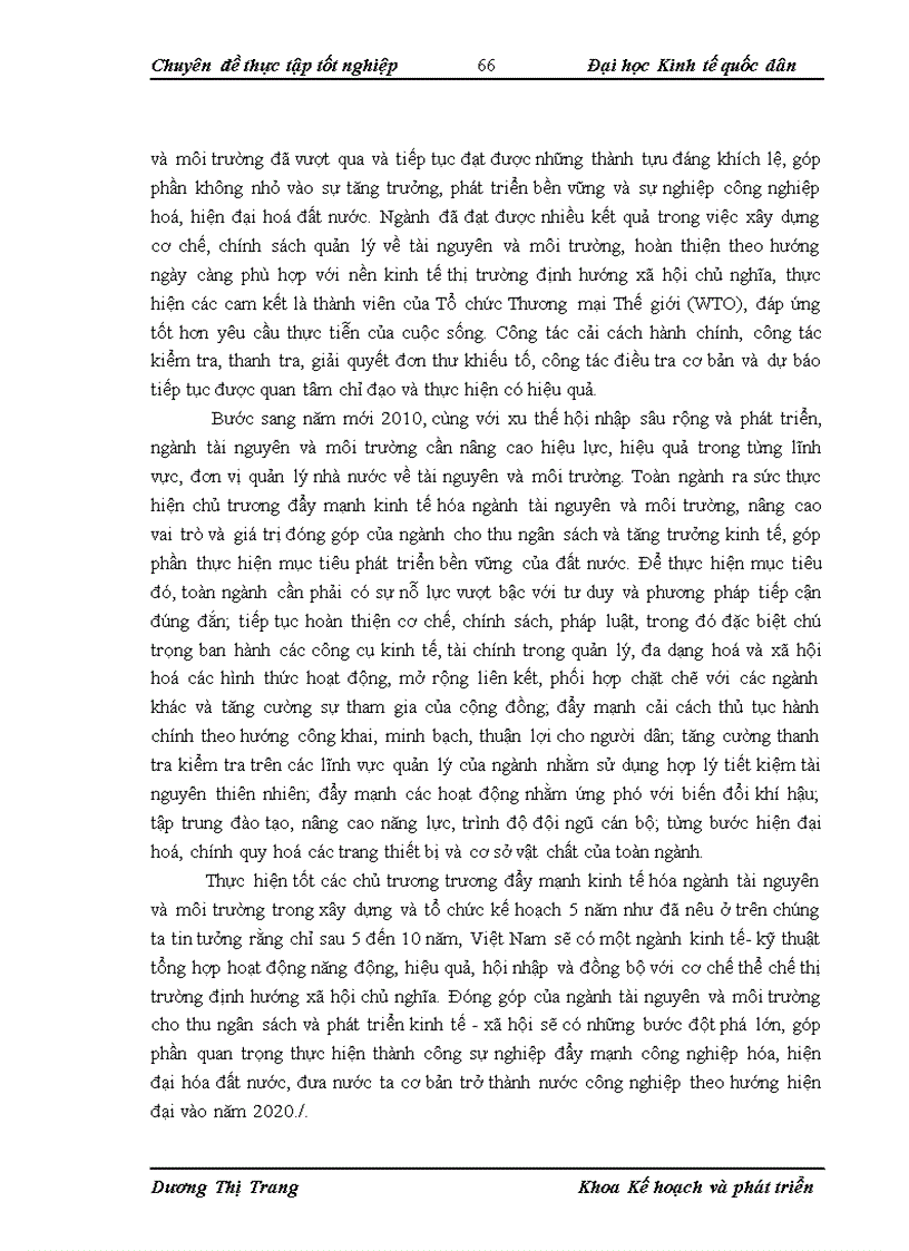 image for page Kinh tế hóa ngành trong xây dựng và tổ chức thực hiện kế hoạch 5 năm của Bộ Tài nguyên và môi trường 1