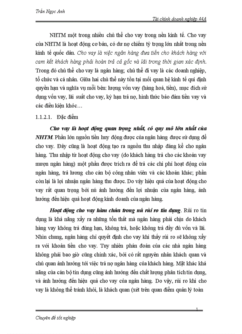 image for page Nâng cao hiệu quả hoạt động cho vay tại chi nhánh NHCT Đống Đa đối với doanh nghiệp vừa và nhỏ 1