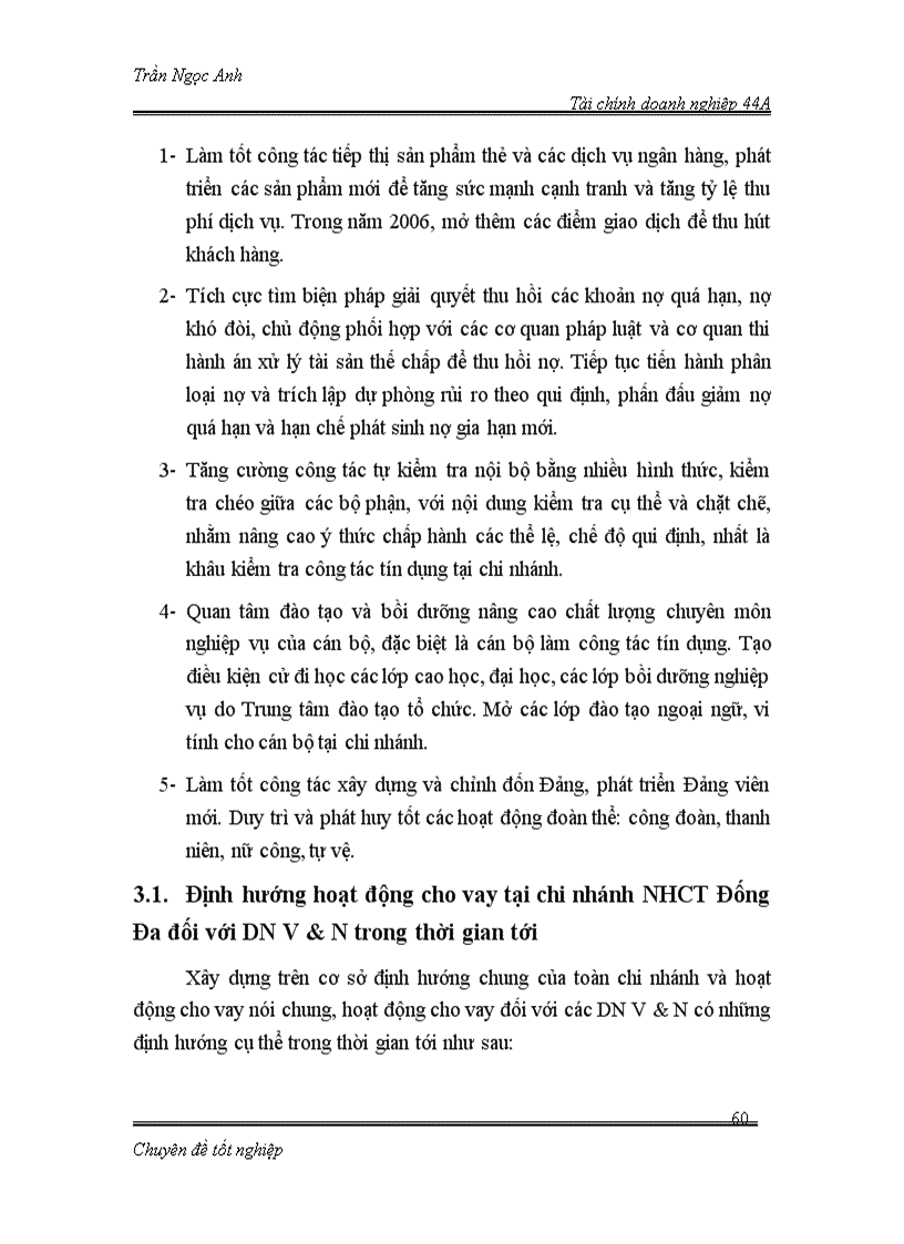 image for page Nâng cao hiệu quả hoạt động cho vay tại chi nhánh NHCT Đống Đa đối với doanh nghiệp vừa và nhỏ 1