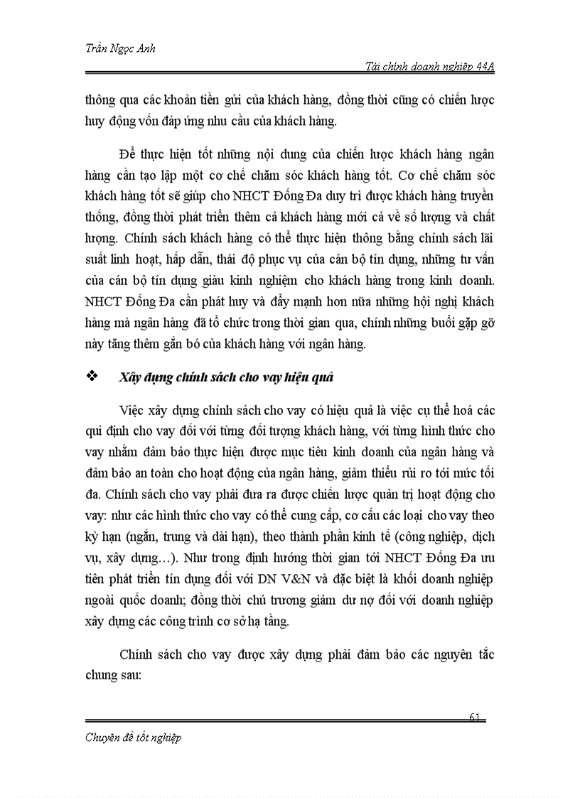 image for page Nâng cao hiệu quả hoạt động cho vay tại chi nhánh NHCT Đống Đa đối với doanh nghiệp vừa và nhỏ 1