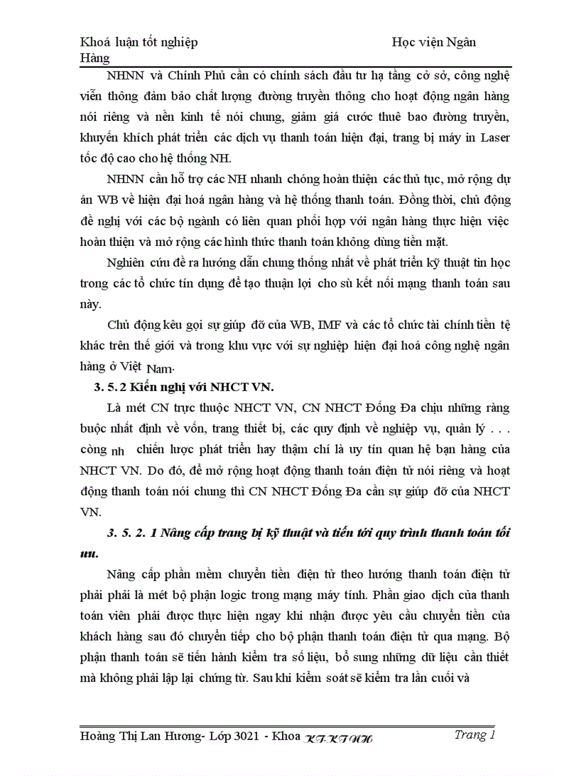 image for page Giải pháp nhằm nâng cao chất lượng công tác thanh toán chuyển tiền điện tử tại Chi nhánh Ngân hàng Công thương Đống Đa Hà Nội 1