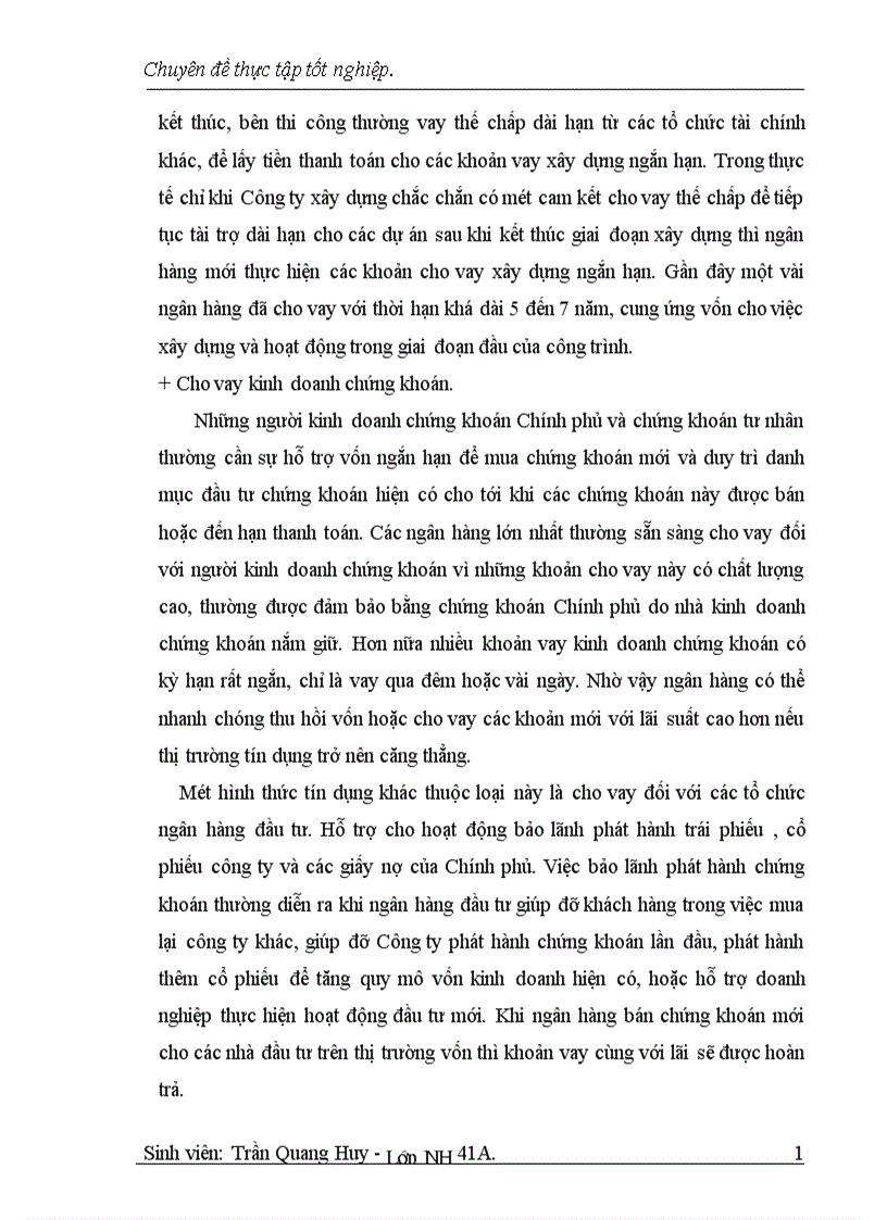 image for page Một số giải pháp nhằm nâng cao chât lượng tín dụng ngắn hạn tại Chi nhánh Ngân hàng Đầu tư Phát triển Bắc Hà nội 1