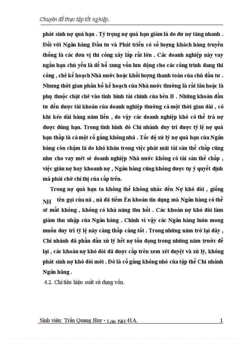 image for page Một số giải pháp nhằm nâng cao chât lượng tín dụng ngắn hạn tại Chi nhánh Ngân hàng Đầu tư Phát triển Bắc Hà nội 1