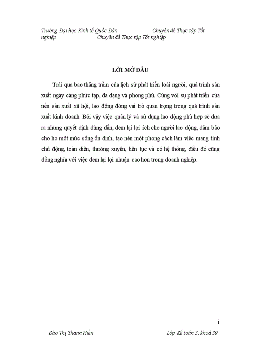 image for page Hoàn thiện kế toán tiền lương và các khoản trích theo lương tại Công ty Công ty TNHH Foremart Việt Nam