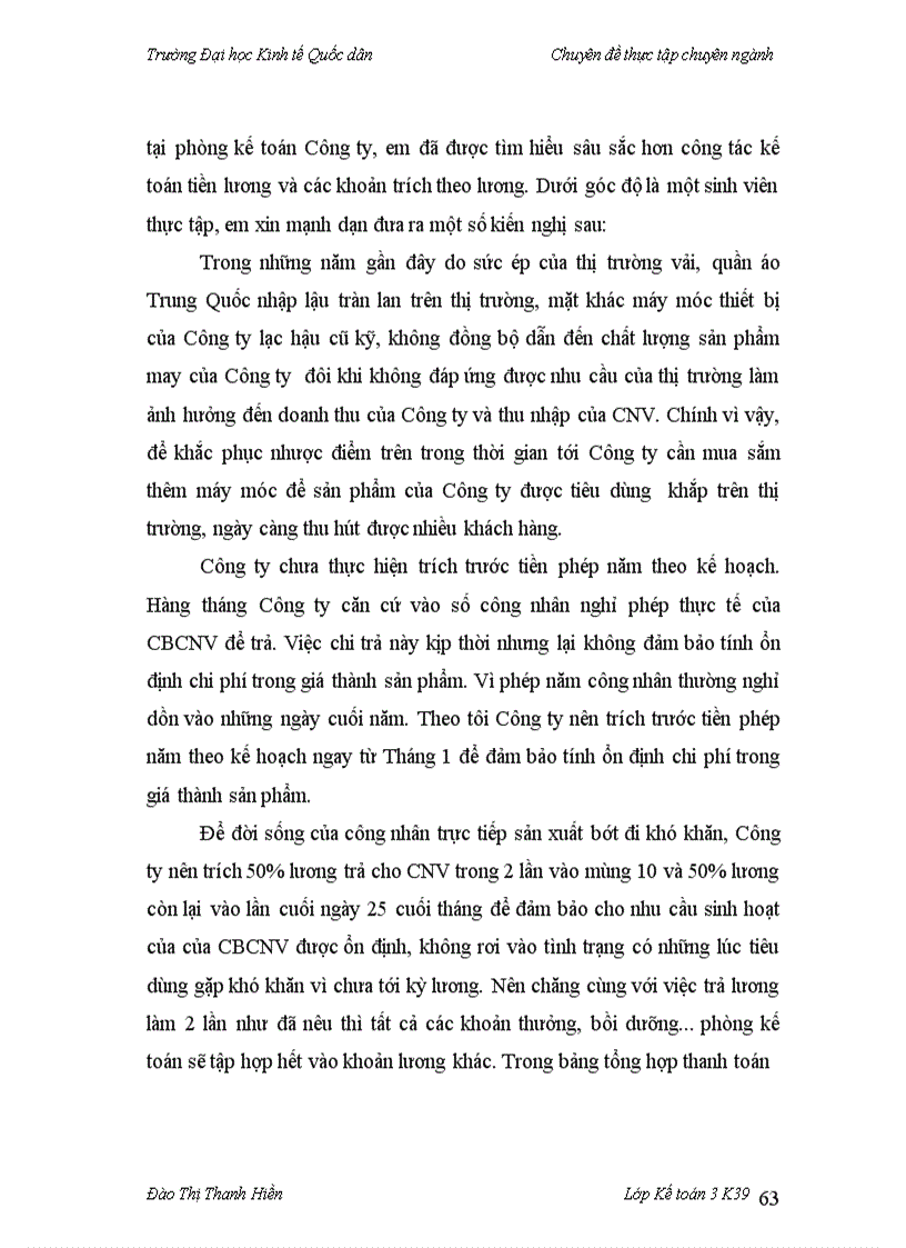 image for page Hoàn thiện kế toán tiền lương và các khoản trích theo lương tại Công ty Công ty TNHH Foremart Việt Nam