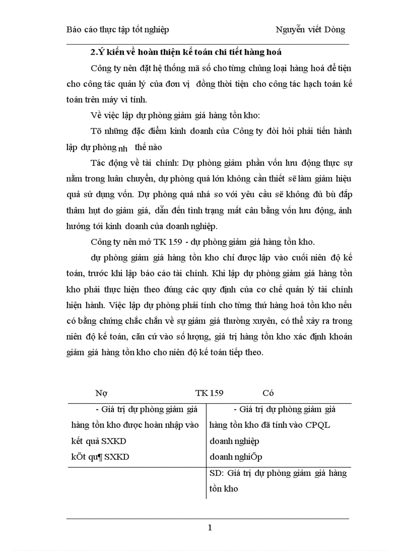 image for page Một số ý kiến đề xuất nhằm hoàn thiện công tác kế toán bán hàng và xác định kết quả tại công ty TNHH Chân Trời Xanh