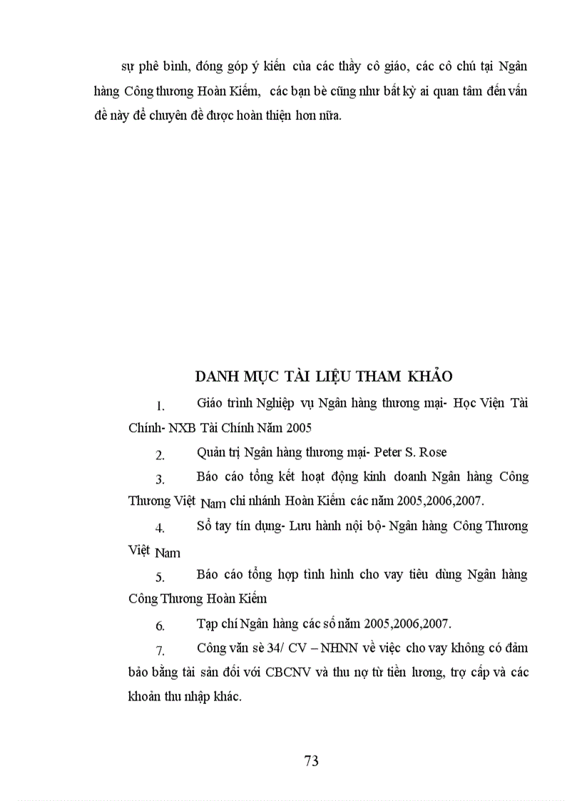 image for page Giải pháp mở rộng và nâng cao hiệu quả tín dụng tiêu dùng tại Ngân hàng Công Thương Việt Nam Chi nhánh Hoàn kiếm 1