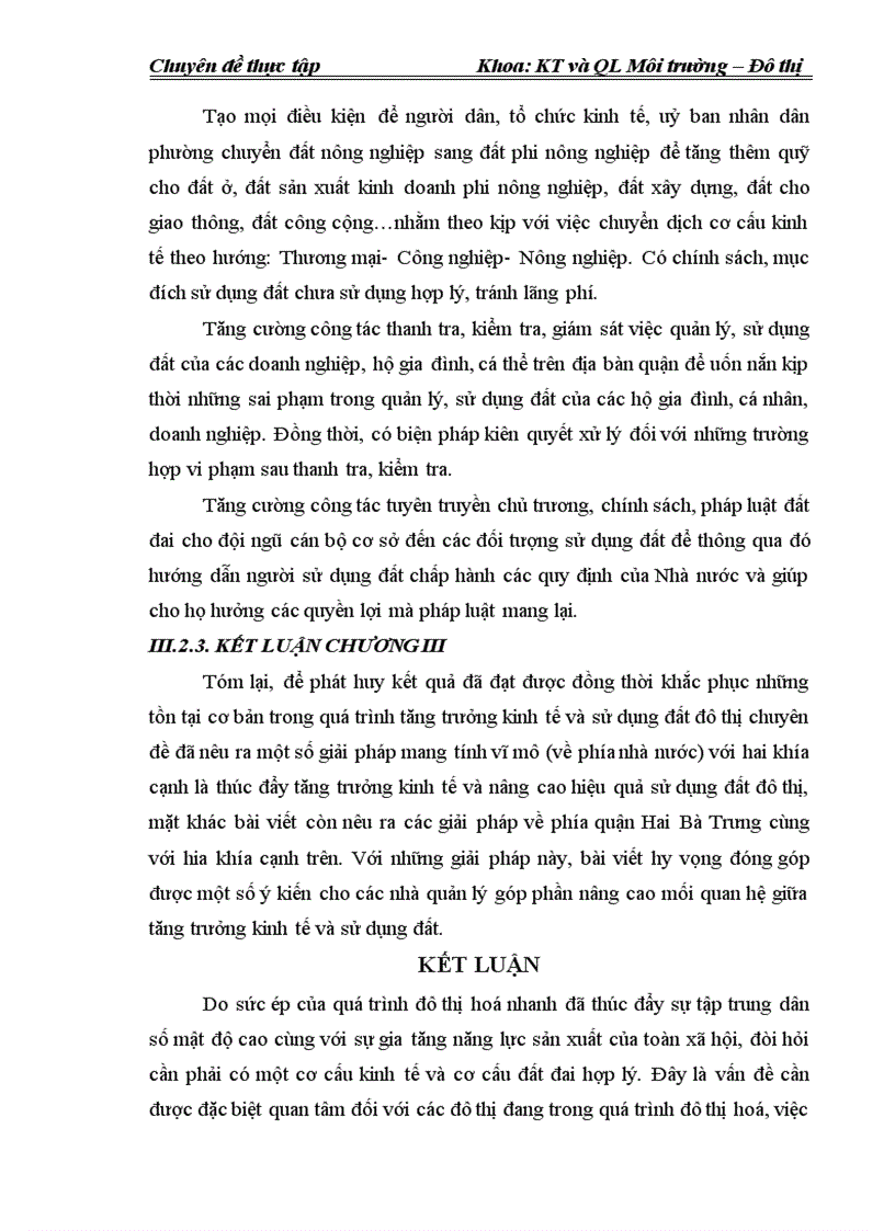 image for page Mối quan hệ giữa tăng trưởng kinh tế và vấn đề sử dụng đất đô thị trên địa bàn quận Hai Bà Trưng 1