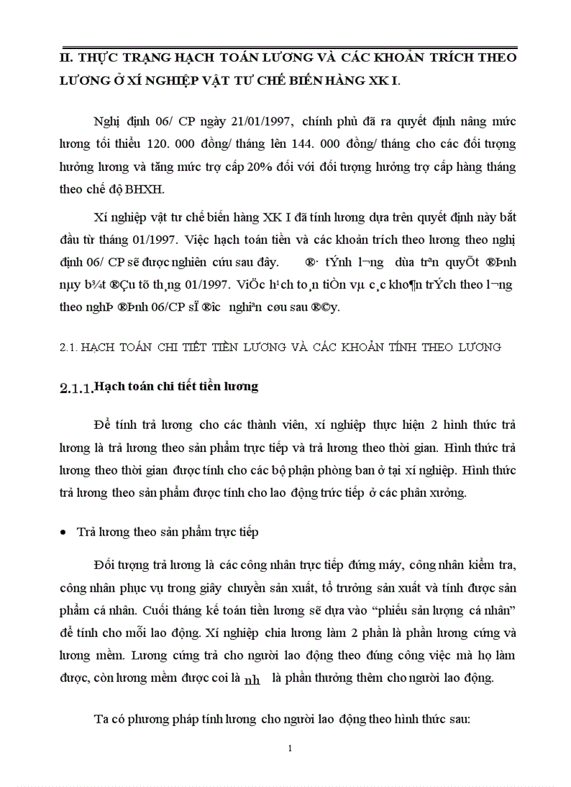 image for page Báo cáo thực tập tại Xí nghiệp Vật tư chế biến hàng xuất khẩu I