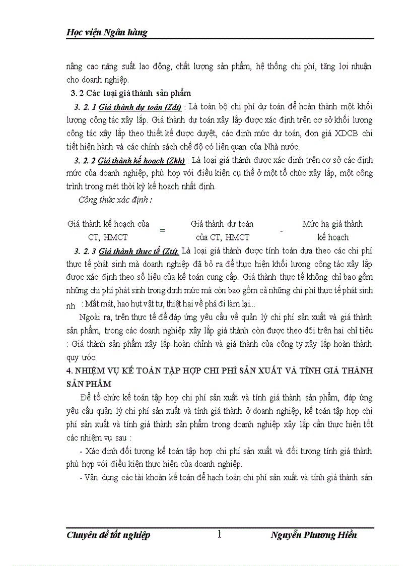 image for page Hoàn thiện về kế toán tập hợp chi phí sản xuất và tính giá thành sản phẩm xây lắp tại cÔNG ty cổ phần đầu tư và xây dựng hud3 1
