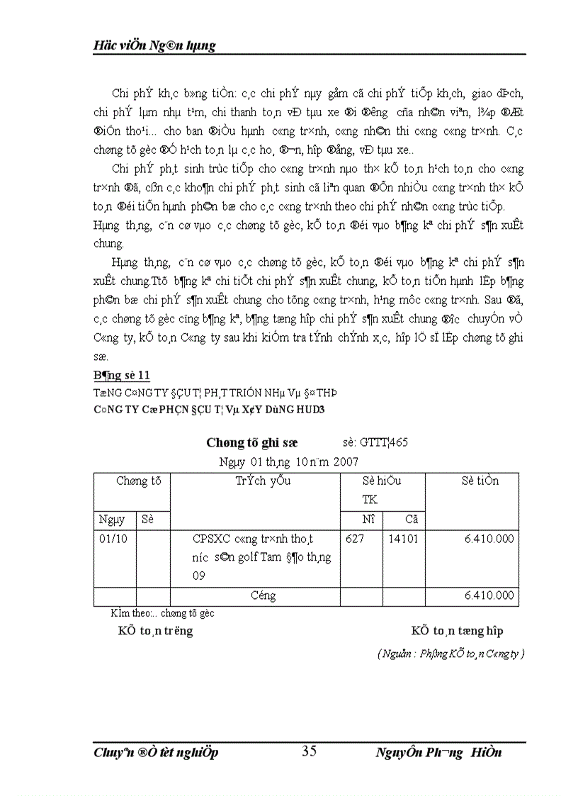 image for page Hoàn thiện về kế toán tập hợp chi phí sản xuất và tính giá thành sản phẩm xây lắp tại cÔNG ty cổ phần đầu tư và xây dựng hud3 1