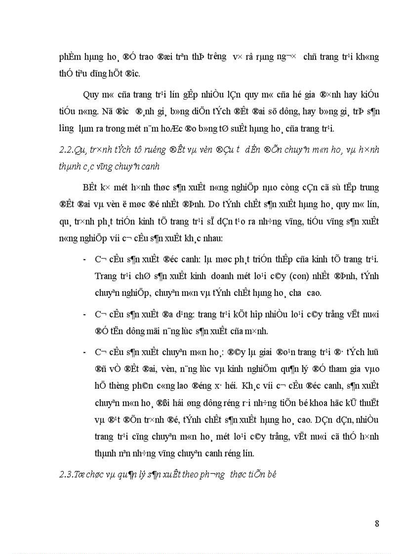image for page Các giải pháp phát triển kinh tế trang trại vùng đồng bằng sông Hồng đến năm 2010 1