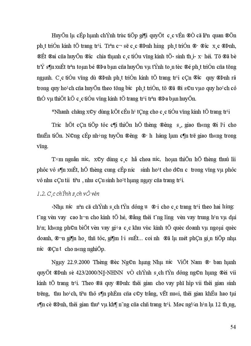 image for page Các giải pháp phát triển kinh tế trang trại vùng đồng bằng sông Hồng đến năm 2010 1