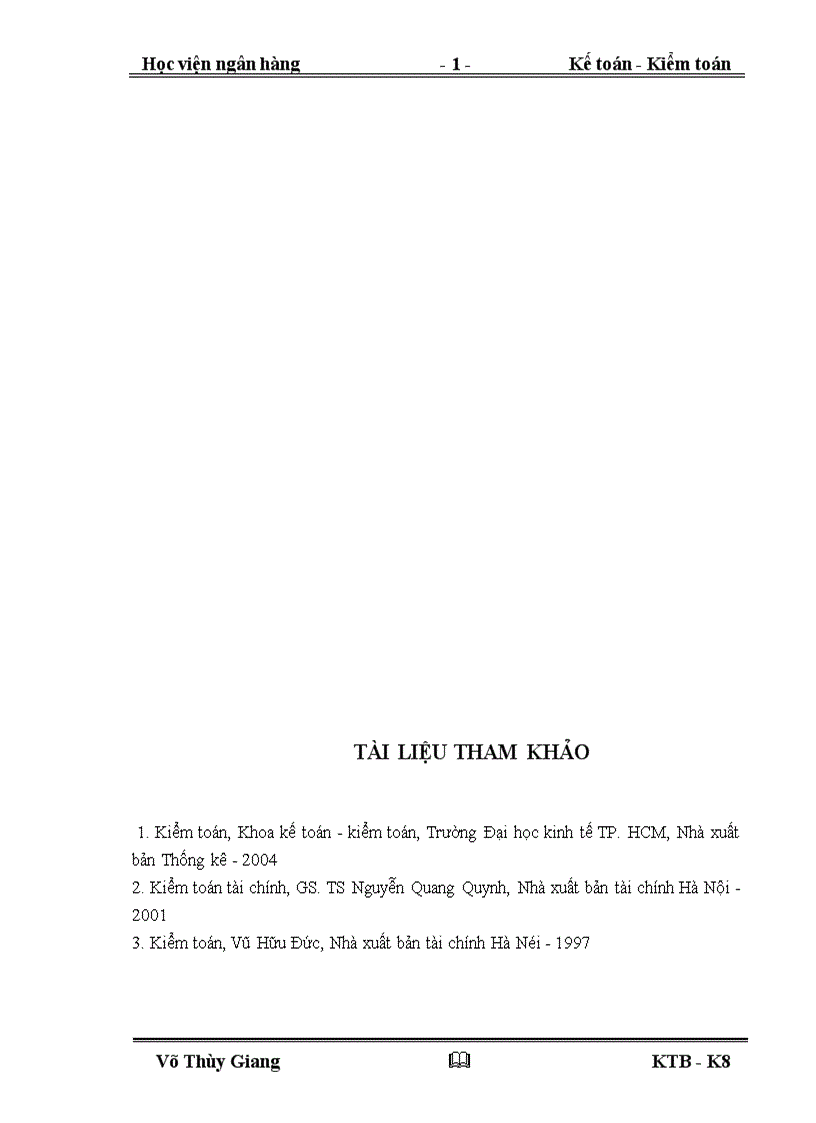 image for page Quy trình kiểm toán khoản mục Nợ phải thu do Chi nhánh công ty TNHH Kiểm toán và Dịch vụ Tin học AISC thực hiện 1