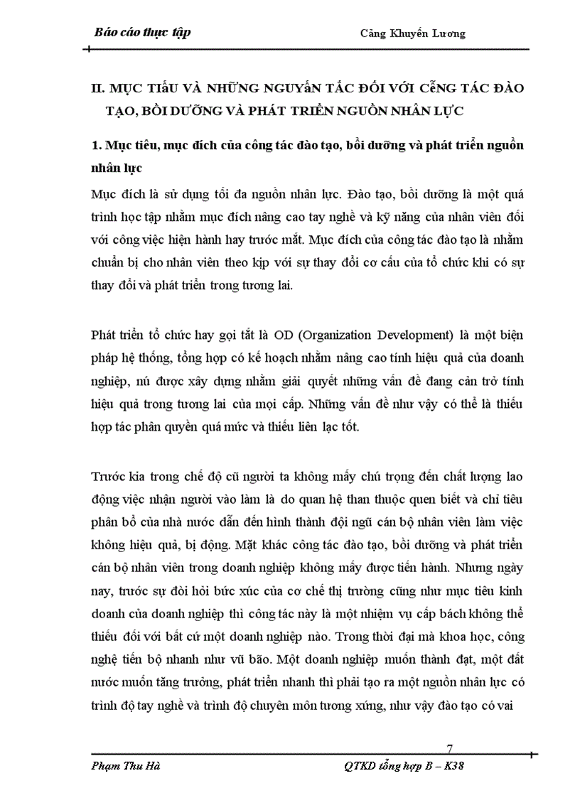 image for page Công tác đào tạo bồi dưỡng và phát triển nguồn nhân lực ở cảng Khuyến Lương