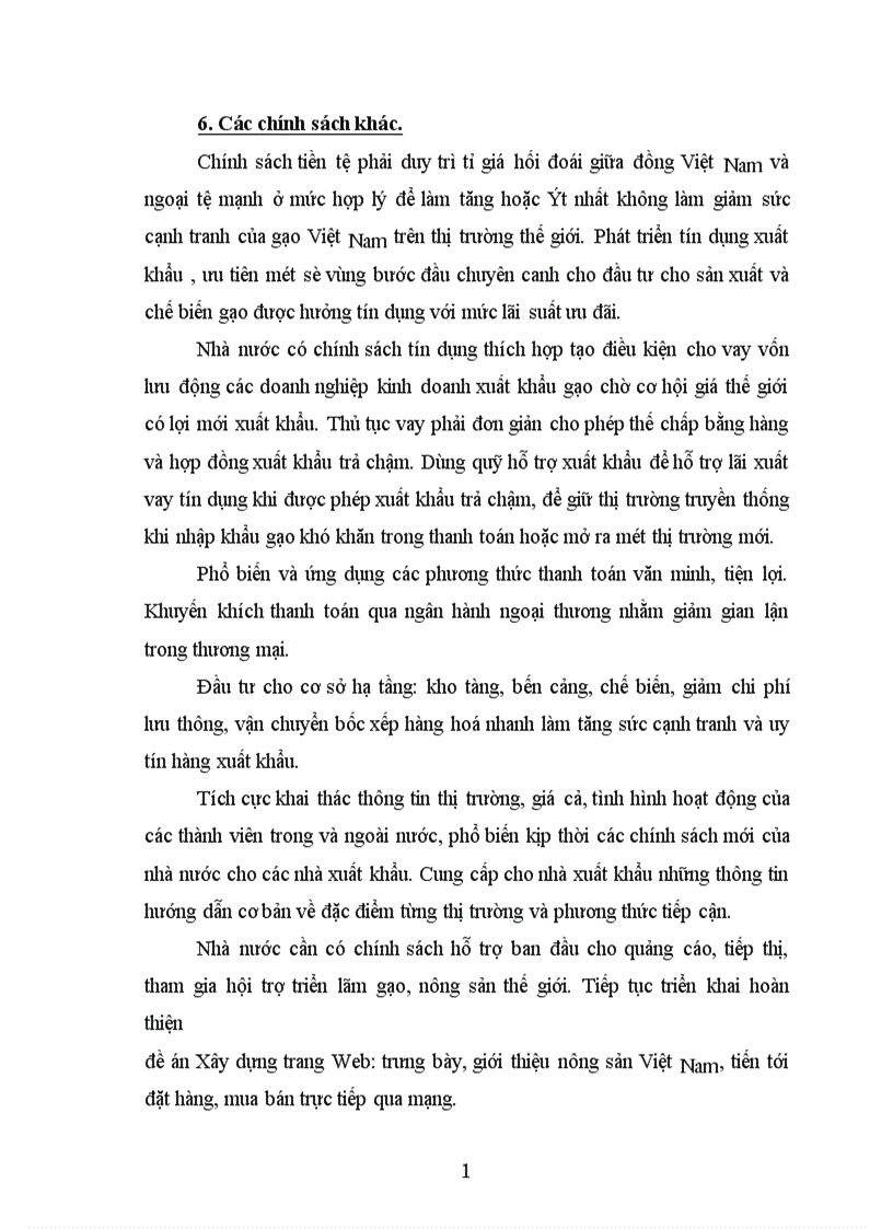 image for page Lợi thế trong sản xuất và giải pháp nâng cao khả năng cạnh tranh của lúa gạo Việt Nam 1