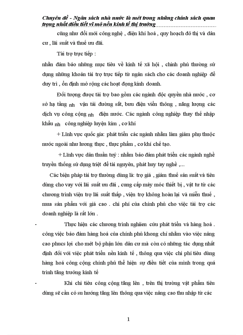 image for page Ngân sách nhà nước là một trong những chính sách quan trọng nhất điều tiết vĩ mô nền kinh tế thị trường 1