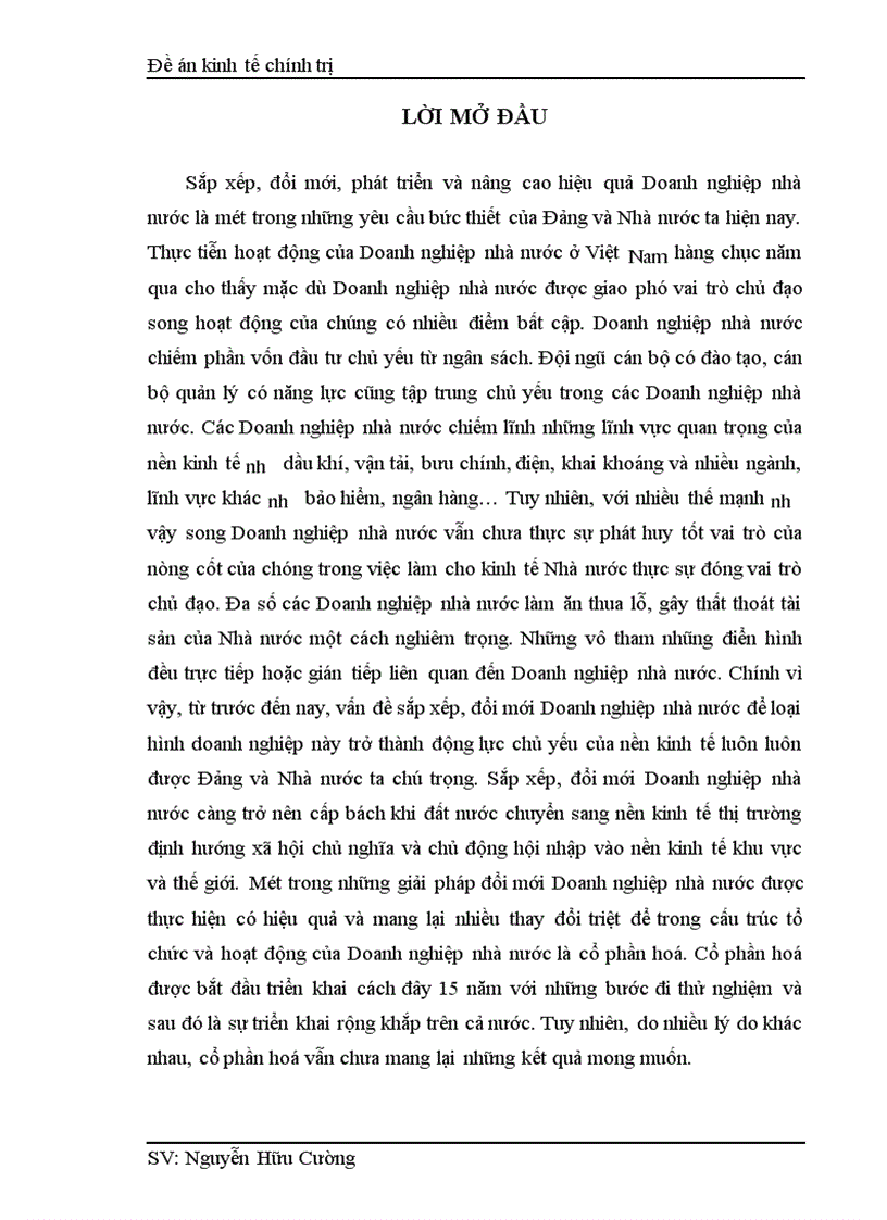 image for page Một số biện pháp nhằm tiếp tục đẩy mạnh quá trình cổ phần hoá trong một bộ phận Doanh nghiệp nhà nước ở nước ta trong giai đoạn hiện nay 1