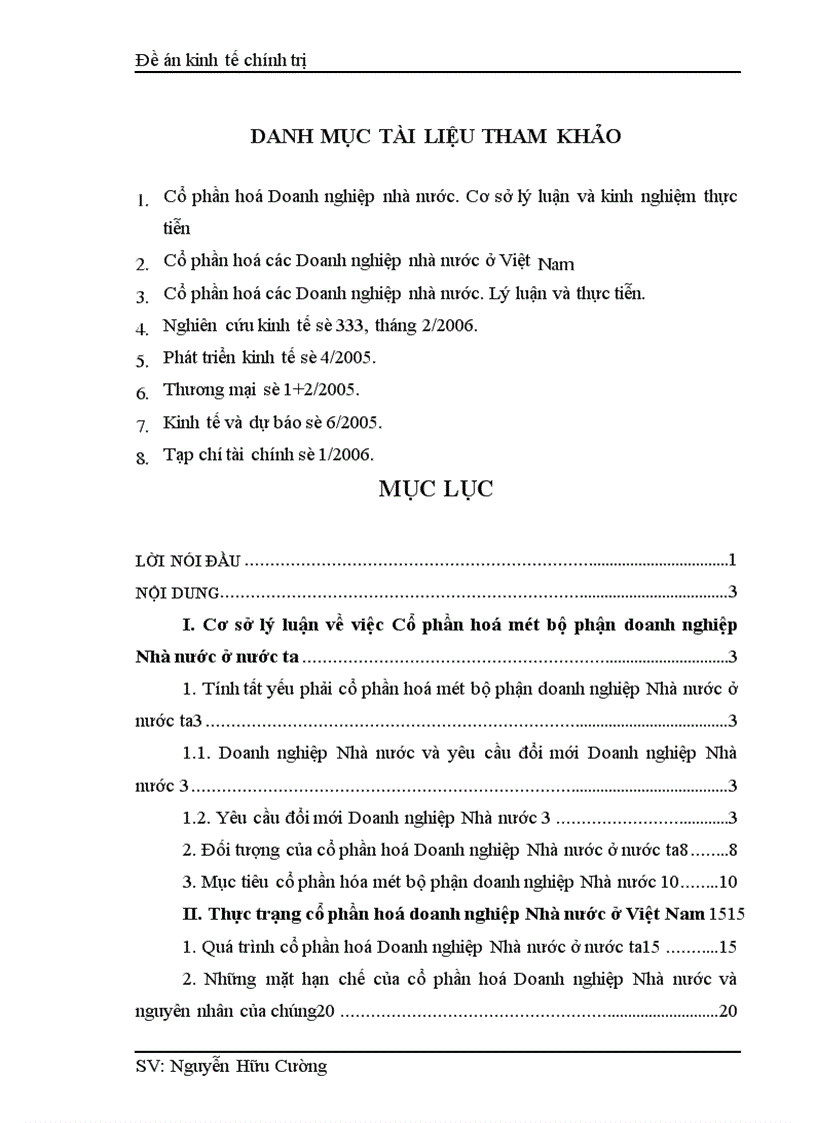 image for page Một số biện pháp nhằm tiếp tục đẩy mạnh quá trình cổ phần hoá trong một bộ phận Doanh nghiệp nhà nước ở nước ta trong giai đoạn hiện nay 1