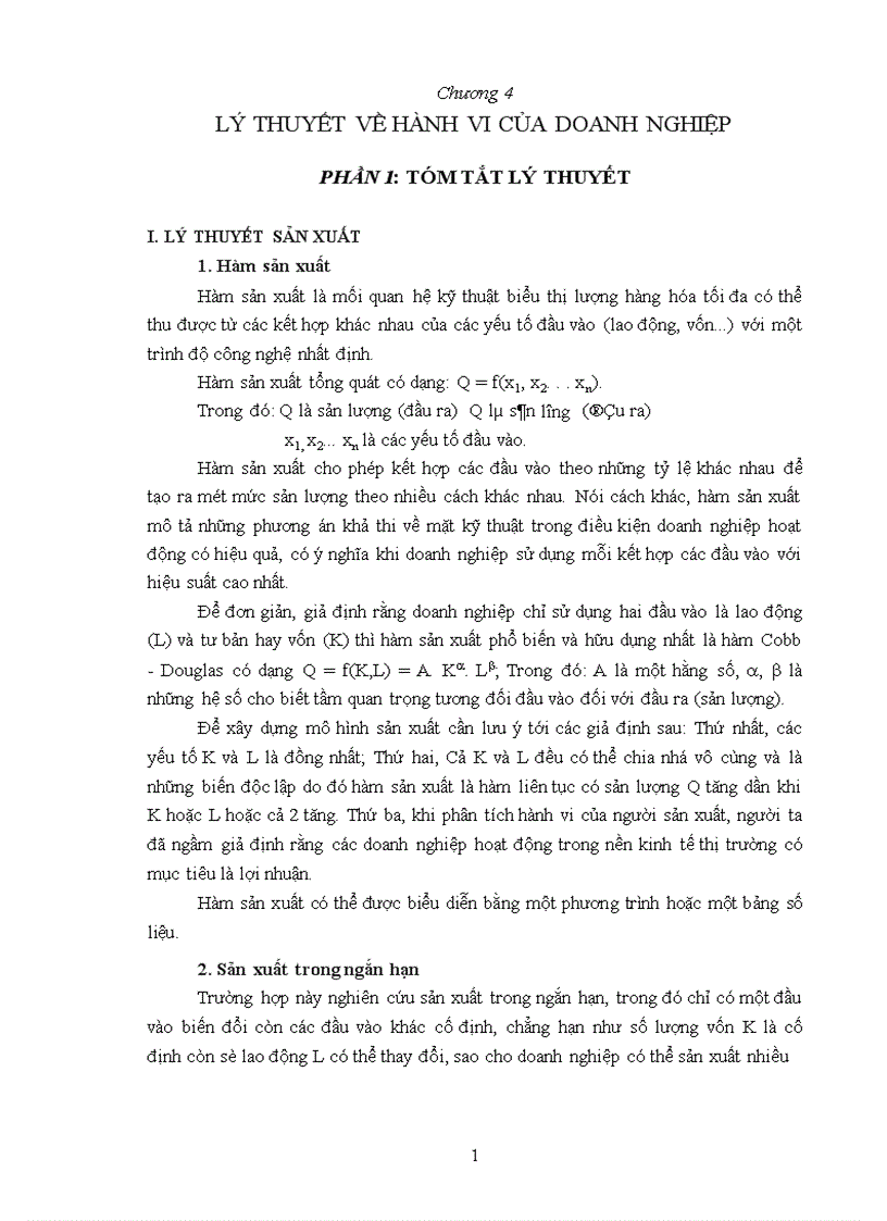 image for page Lý thuyết về hành vi của doanh nghiệp