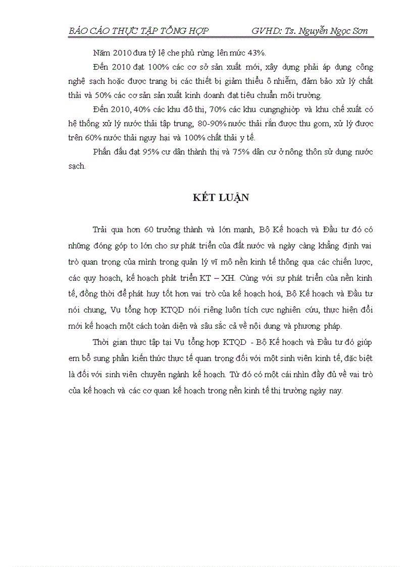 image for page Thực trạng hoạt động của vụ tổng hợp ktqd trong thời gian qua và phương hướng hoạt động trong thời gian tới 1