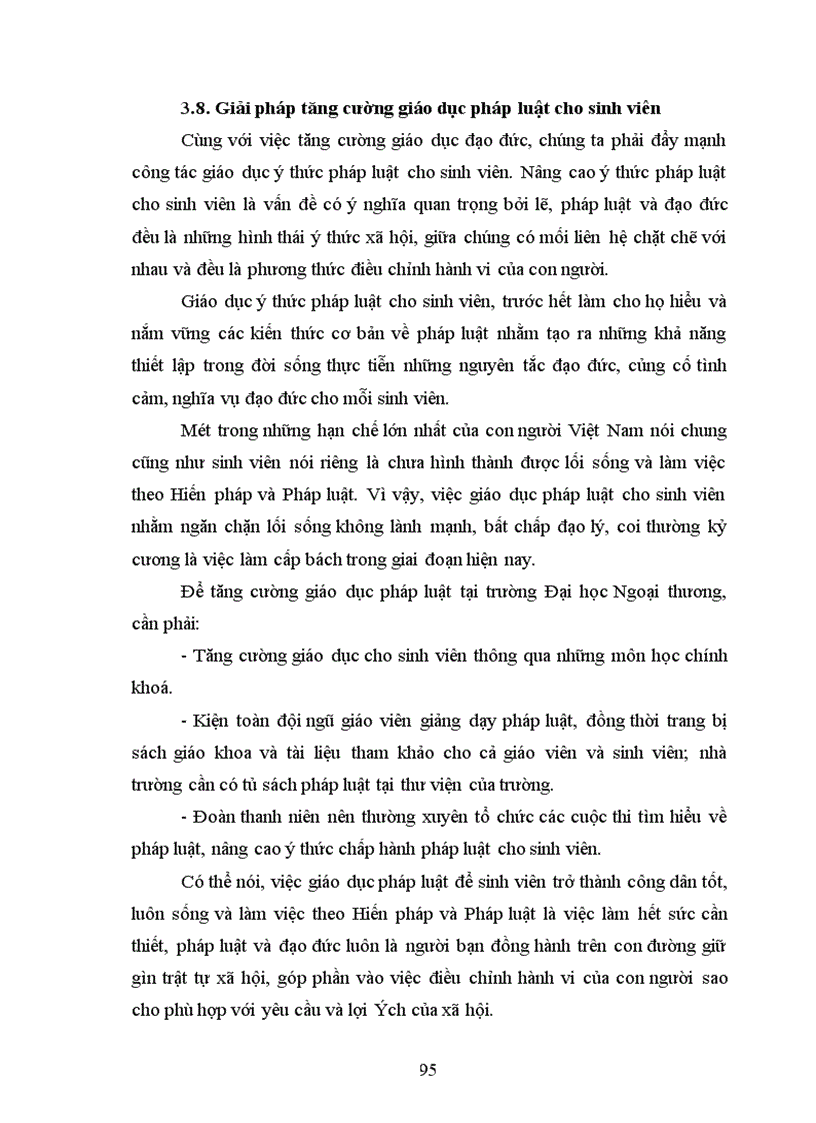 image for page Giáo dục đạo đức cho thế hệ trẻ theo tư tưởng Hồ Chí Minh Liên hệ với thực tiễn tại trường Đại học Ngoại thương