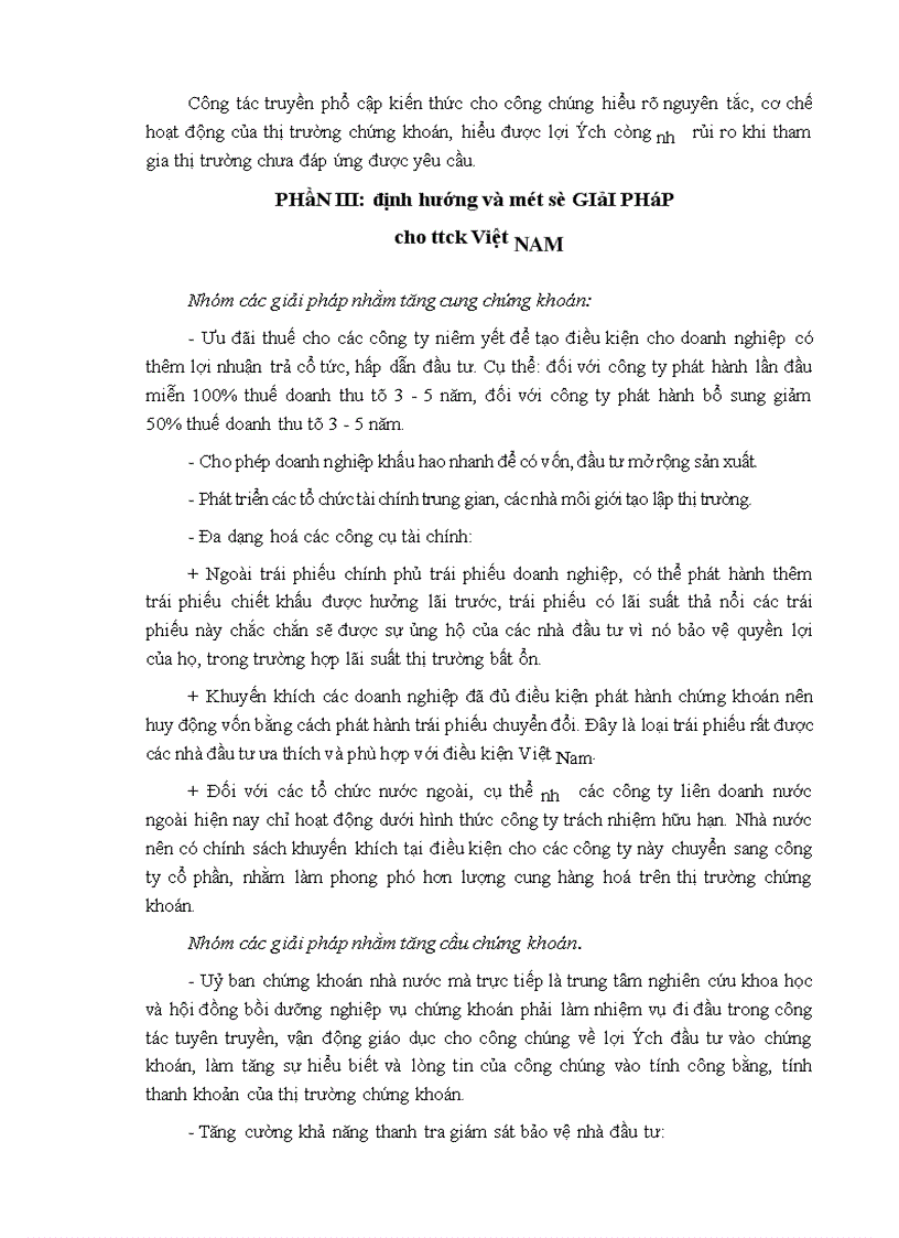 image for page Phát triển thị trường chứng khoán ở Việt Nam 1