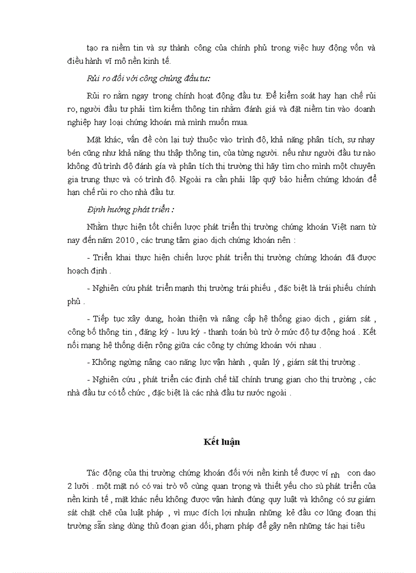 image for page Phát triển thị trường chứng khoán ở Việt Nam 1