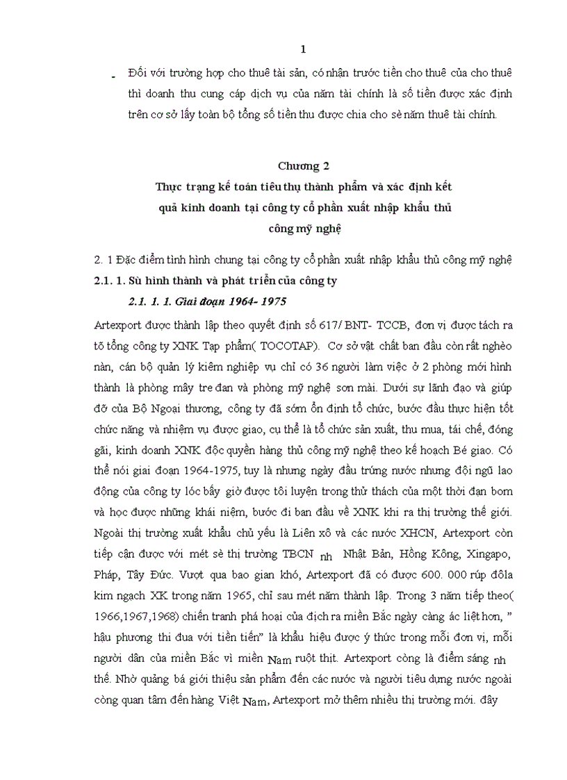 image for page Hoàn thiện công tác kế toán tiêu thụ và xác định kết quả kinh doanh tại Công ty Cổ phần Xuất Nhập khẩu thủ công mỹ nghệ 1