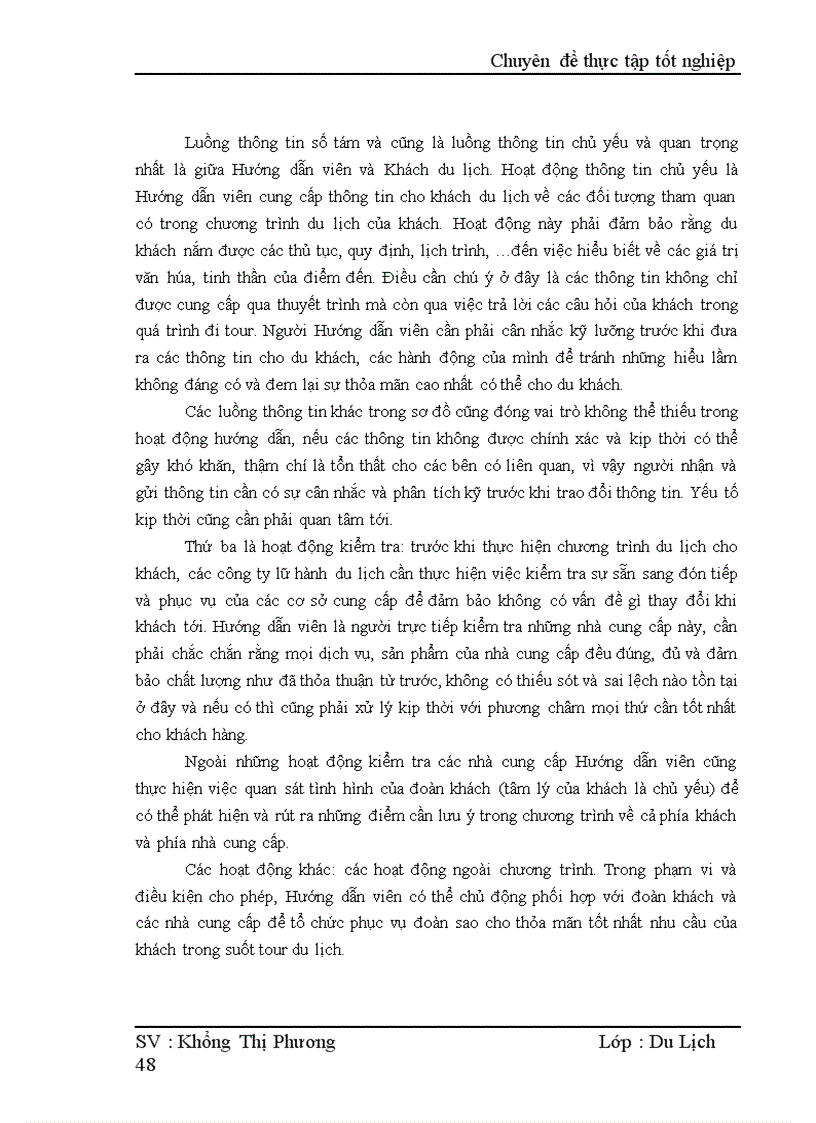 image for page Thực trạng của hoạt động hướng dẫn của Hướng dẫn viên trong Công ty TNHH du lịch Khoa Việt