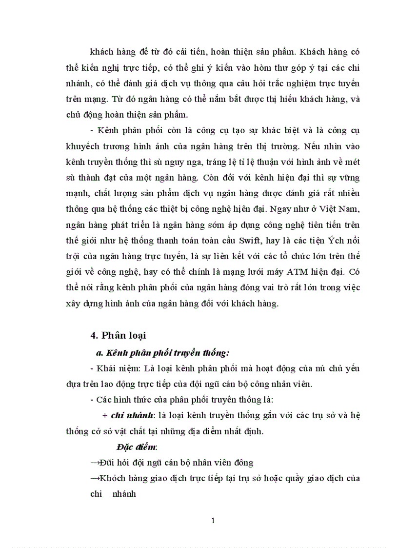 image for page Hệ thống kênh phân phối