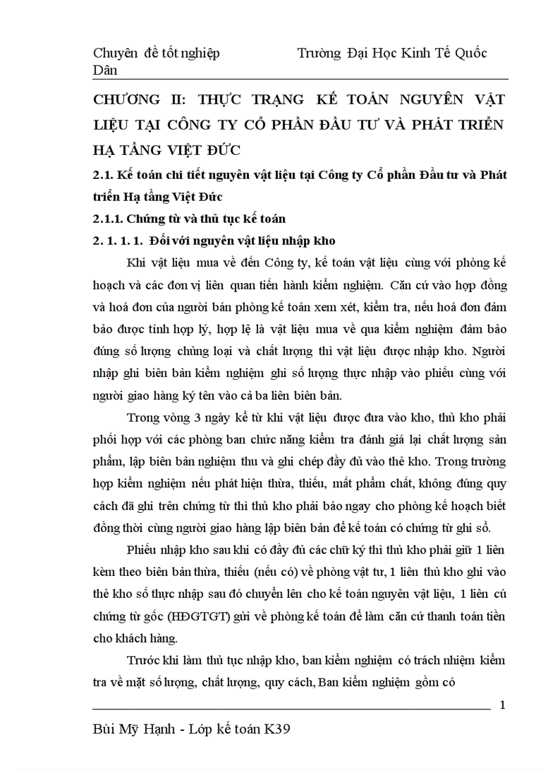 image for page Hoàn thiện công tác kế toán nguyên vật liệu tại Công ty Cổ phần Đầu tư và Phát triển Hạ tầng Việt Đức 1