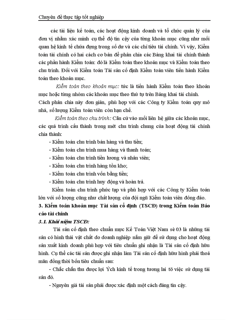 image for page Thực trạng kiểm toán khoản mục TSCĐ trong kiểm toán báo cáo tài chính do công ty TNHH Kiểm toán và Tư vấn tài chính quốc tế IFC thực hiện 1
