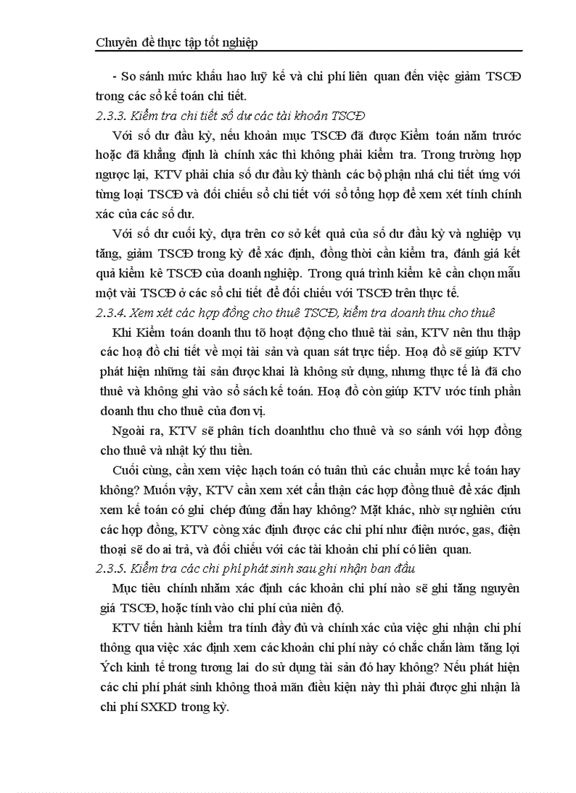image for page Thực trạng kiểm toán khoản mục TSCĐ trong kiểm toán báo cáo tài chính do công ty TNHH Kiểm toán và Tư vấn tài chính quốc tế IFC thực hiện 1