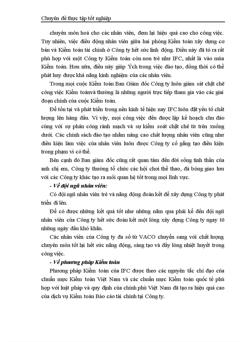 image for page Thực trạng kiểm toán khoản mục TSCĐ trong kiểm toán báo cáo tài chính do công ty TNHH Kiểm toán và Tư vấn tài chính quốc tế IFC thực hiện 1