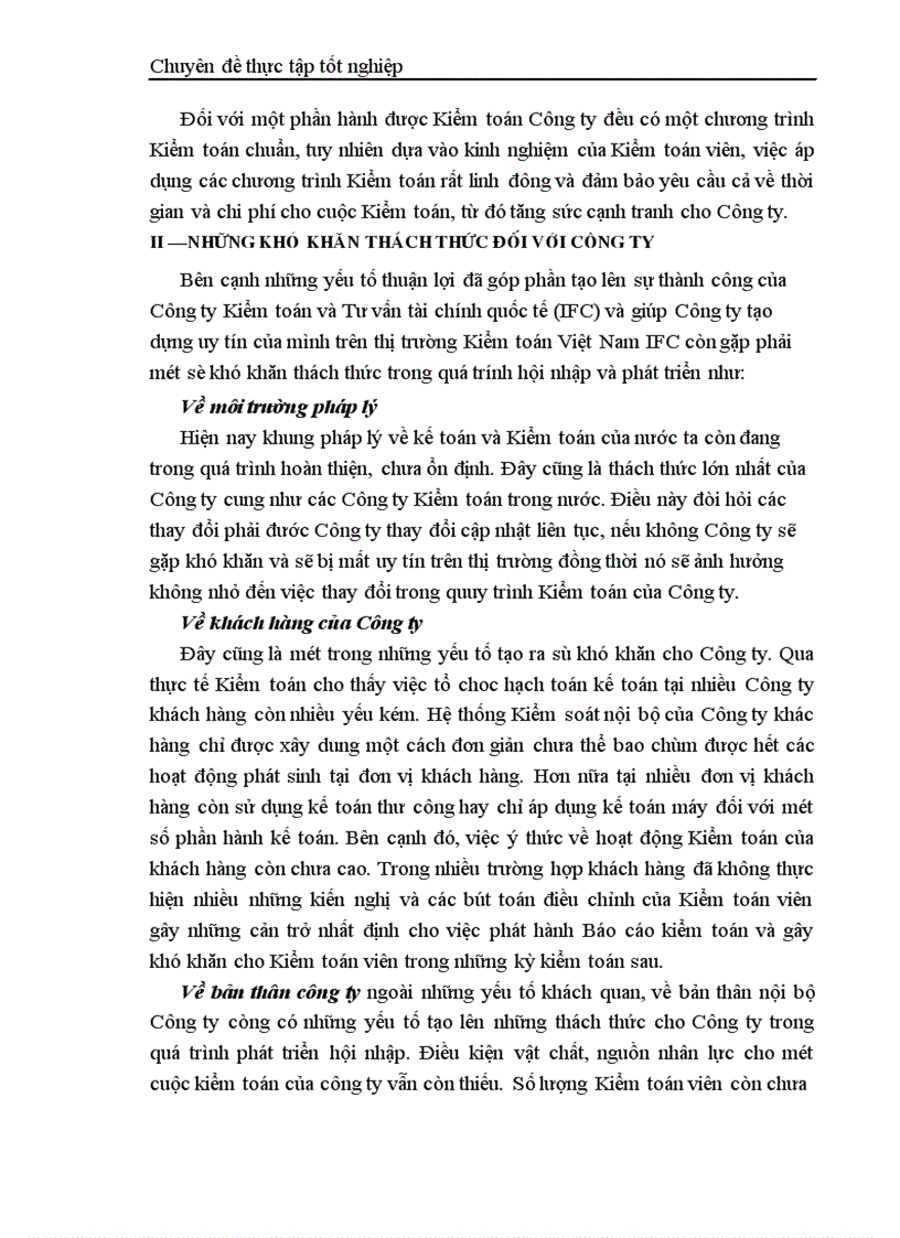 image for page Thực trạng kiểm toán khoản mục TSCĐ trong kiểm toán báo cáo tài chính do công ty TNHH Kiểm toán và Tư vấn tài chính quốc tế IFC thực hiện 1