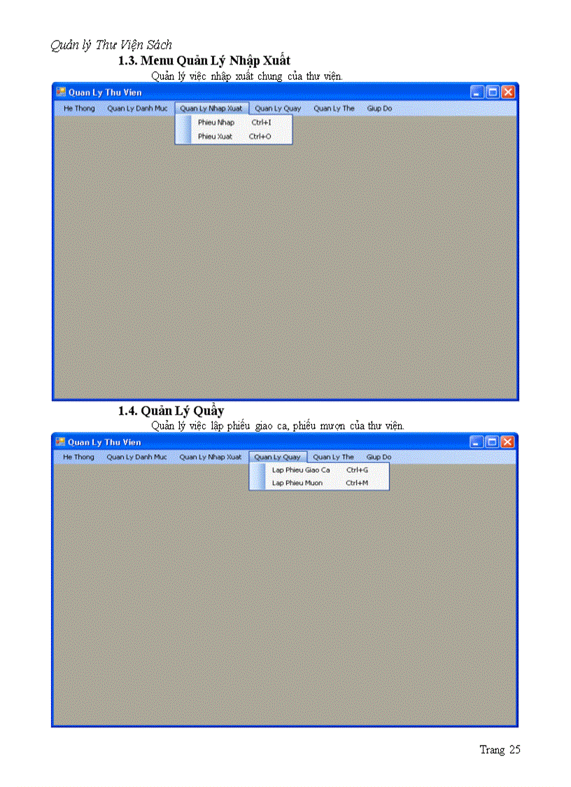 image for page Quản lý thư viện sách