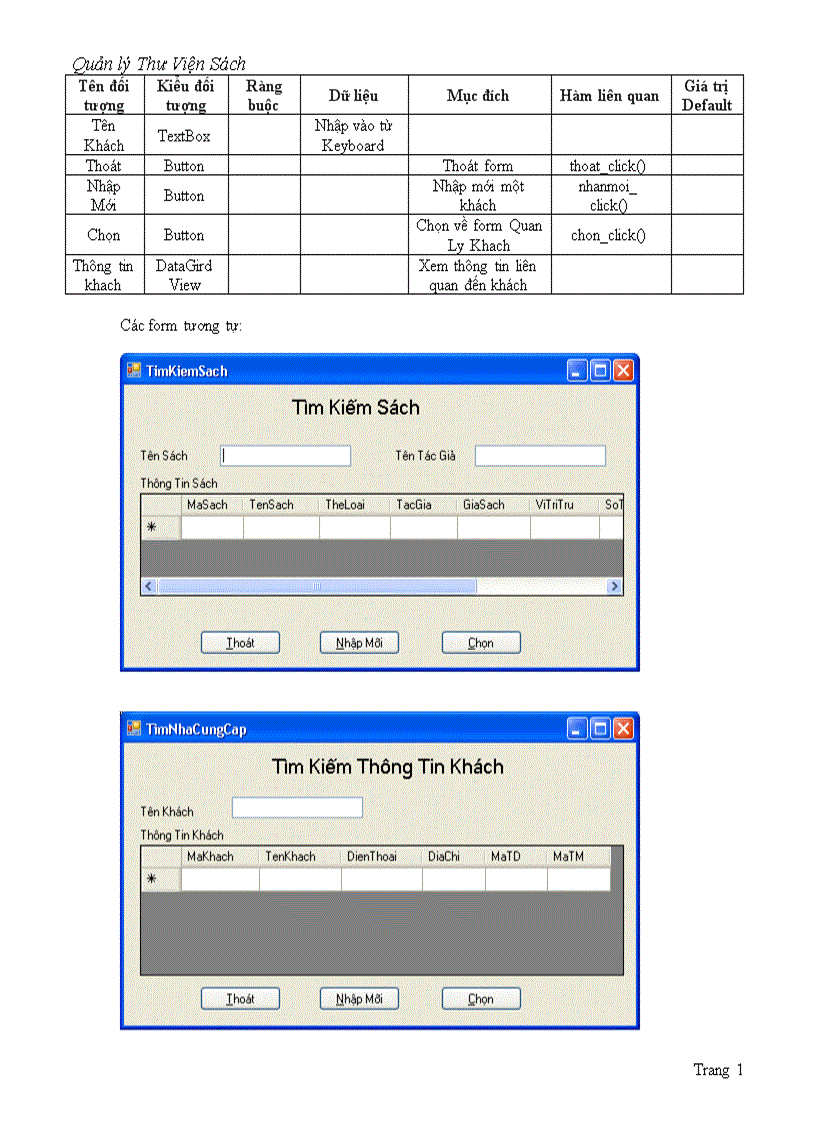 image for page Quản lý thư viện sách